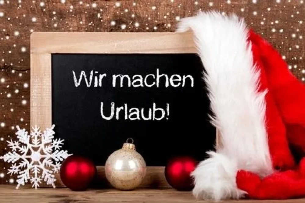 Weihnachtsurlaub